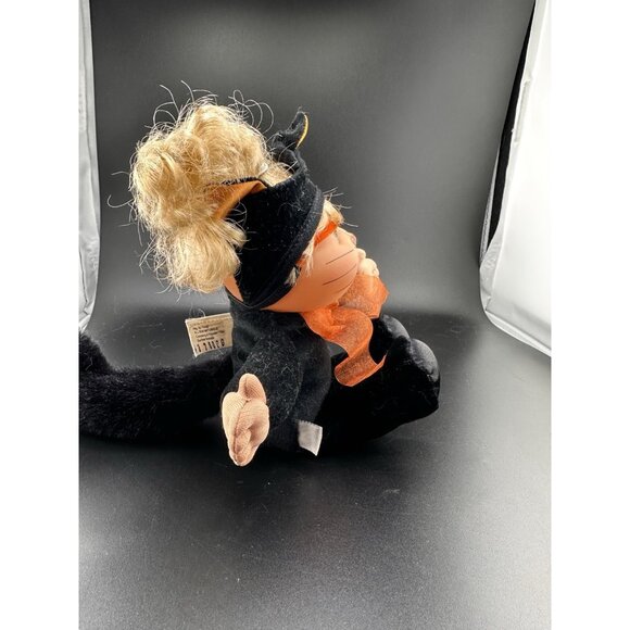 2000 Cabbage Patch Kids Black Cat Plush Doll 10" Halloween Vtg HTF Rare - Picture 13 of 16